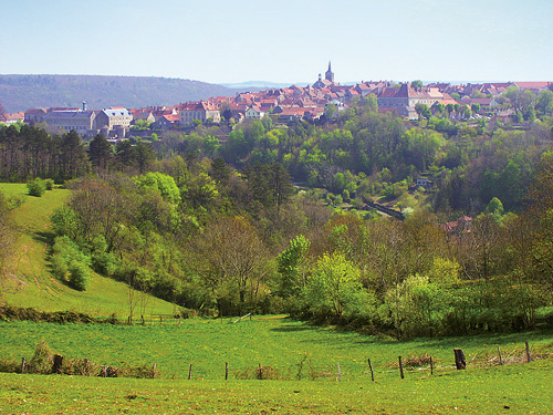 フランスで最も美しい村の1つ、フラヴィニー=シュール＝オズラン